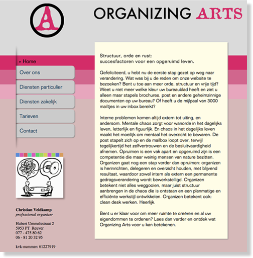 Organizing Arts, Reuver